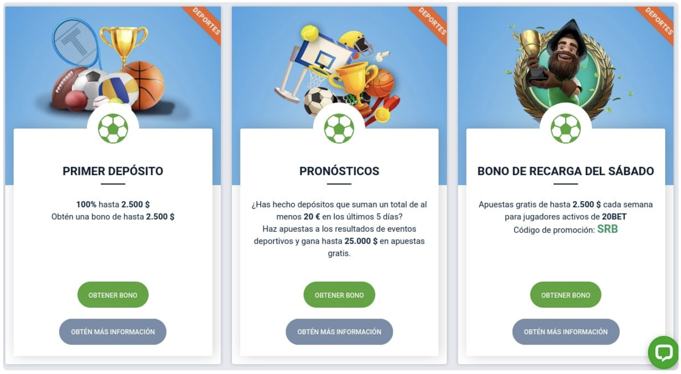 Bonos de apuestas deportivas